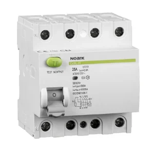 Vrácení Zdarma NOARK 108214 Ex9L-H 4P 40A A 300mA Proudový chránič 10kA