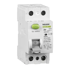 Prémiový NOARK 108451 Ex9L-N G 2P 63A A 100mA  Proudový chránič 6kA