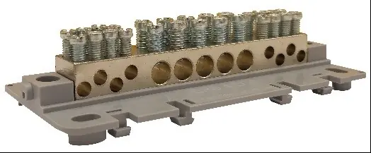 Prémiový BEČOV I228700 Ekvipotenciální svorkovnice EPS 4 D bez krytu šedá