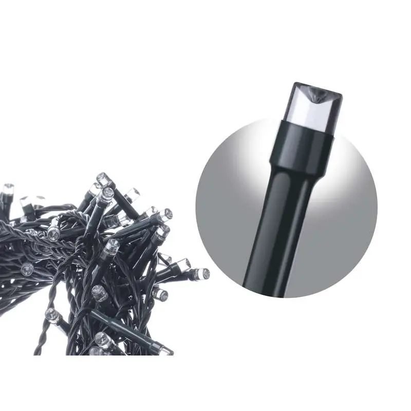 Časově Omezené EMOS D4AL05 Řetěz - teplá/studená bílá 8 funkcí, 10m, IP44