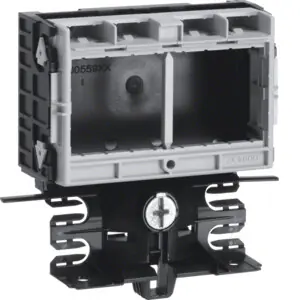 Moderní TEHALIT SL20055931 Přístrojová krabice pro dva přístroje 45x45 mm, na SL lištu 55 mm