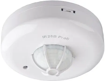 Finální Výprodej ELEKTROBOCK 0930 IR28B W-Link Bezdrátové pohybové stropní čidlo 360° 16A 12m IP20 bílá