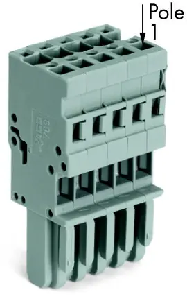 WAGO 769-107 Konektor 4 mm2 7pin šedá Sezónní Sleva