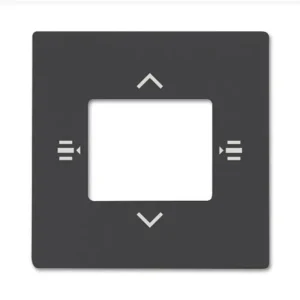 ABB 2CKA006115A0483, KNX Kryt pro prvek ovládací 6nás.; antracitová; 6108/61-81-500 Nová Kolekce