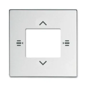ABB 2CKA006115A0485, KNX Kryt pro prvek ovládací 6nás.; AL stříbrná; 6108/61-83-500 Oblíbený