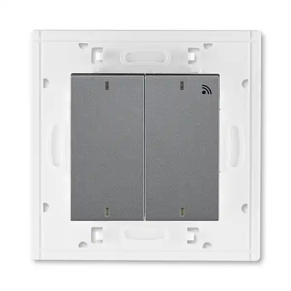 Moderní ABB 3299H-A11908 69, LEVIT Vysílač RF dvojnásobný,nást. 868 MHz; ocelová/kouř. černá