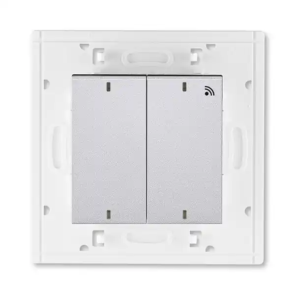 Zlevněný ABB 3299H-A11908 70, LEVIT Vysílač RF dvojnásobný,nást. 868 MHz; titanová/kouř. černá