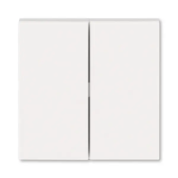 Jen Po Omezenou Doba ABB 3559H-A00652 68, LEVIT Kryt spínače kolébkového dělený; perleťová/ledová bílá