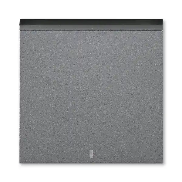 Top Prodej ABB 3559H-A00653 69, LEVIT Kryt spínače kolébkového s průz.; ocelová/kouř. černá