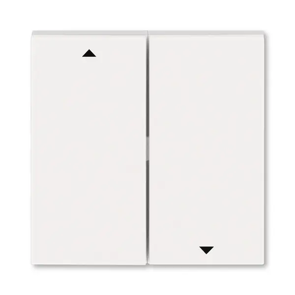 Moderní ABB 3559H-A00662 68, LEVIT Kryt spínače žal., dělený, s pot.; perleťová/ledová bílá