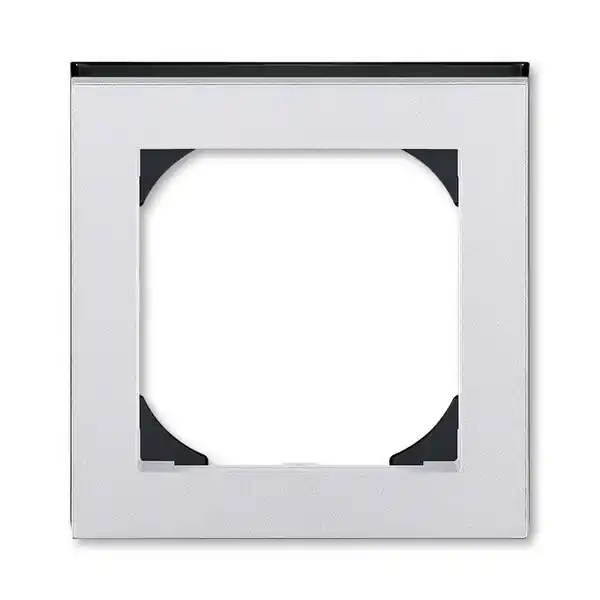 Limitovaná Edice ABB 3901H-A05510 70, LEVIT Rámeček jednonásobný s otvorem 55x55; titanová/kouř. černá