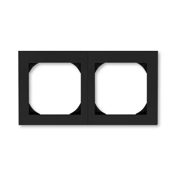 ABB 3901H-A05520 63, LEVIT Rámeček dvojnásobný s otvorem 55x55; onyx/kouřová černá Kup Teď