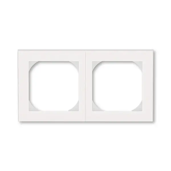 Koupit Online ABB 3901H-A05520 68, LEVIT Rámeček dvojnásobný s otvorem 55x55; perleťová/ledová bílá