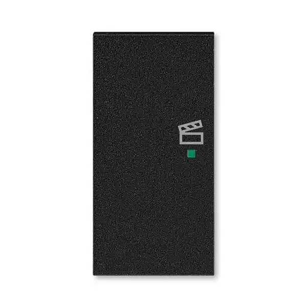 Koupit Online ABB 6220H-A02103 63  Kryt 2násobný levý, symbol scény, onyx