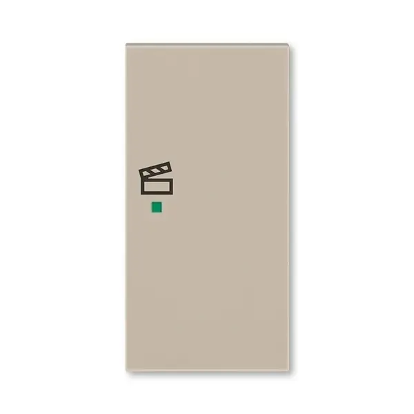 Poslední Šance ABB 6220H-A02203 18  Kryt 2násobný pravý, symbol scény, macchiato