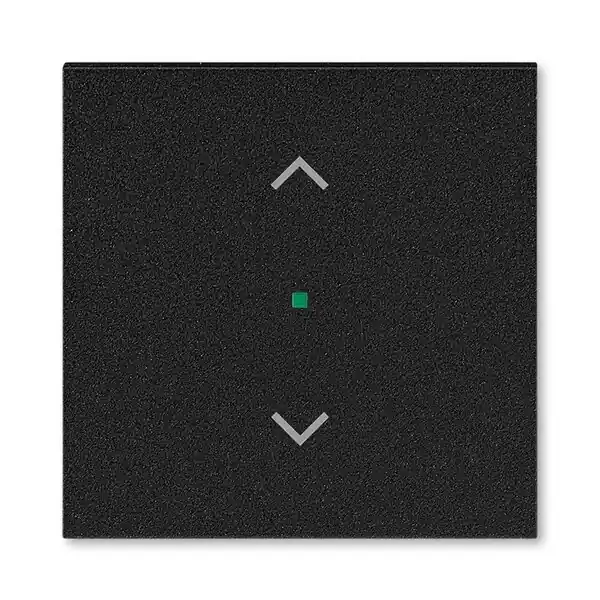 ABB 6220H-A01002 63 Kryt 1násobný, symbol žaluzie, onyx Výhodná Nabídka