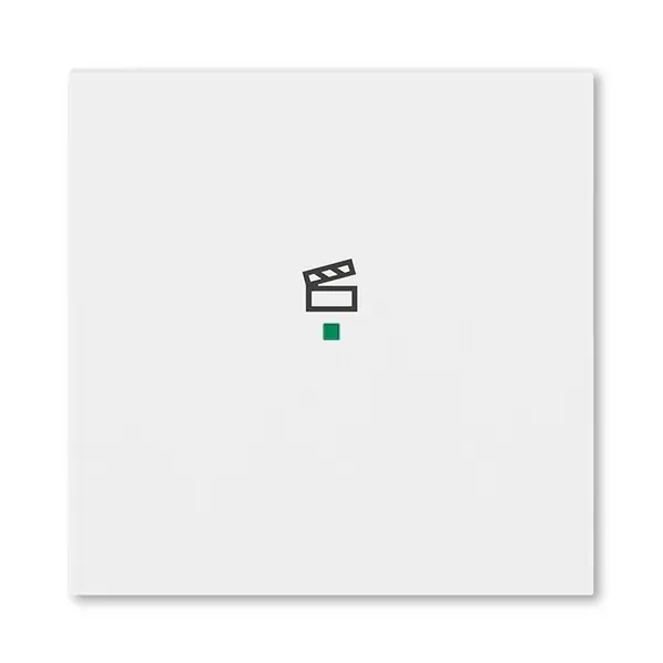 Luxusní ABB 6220H-A01003 03 Kryt 1násobný, symbol scény, bílá