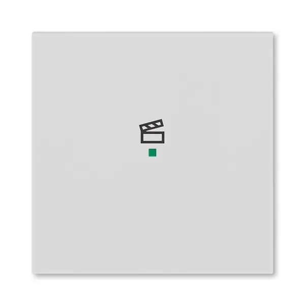 Prémiový ABB 6220H-A01003 16  Kryt 1násobný, symbol scény, šedá