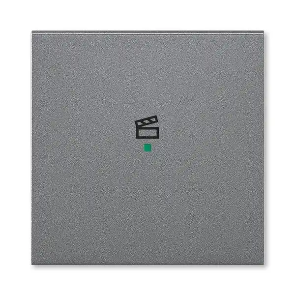 Rychlé Dodání ABB 6220H-A01003 69  Kryt 1násobný, symbol scény, ocelová