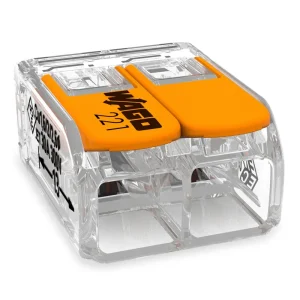 Cenový Hit WAGO 221-612 Krabicová svorka flexibilní páčková 2x6mm2 - COMPACT