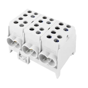 POLLMANN 2080309 Svorkovnice rozbočovací HLAK 35-3/6 S, 100A, 3pól., AL/CU, IP20,šedá, na DIN Objednat Nyní