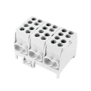 POLLMANN 2080305 Svorkovnice rozbočovací HLAK 25 3/6 S, 80A, 3pól., AL/CU, IP20, šedá, na DIN Vrácení Zdarma