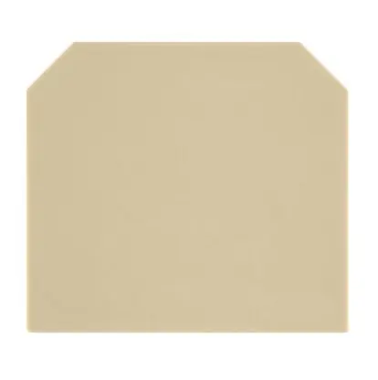 WEIDMÜLLER 0130160000 TW 4 SAK4-10  Předělová deska 1.5 mm, béžová Značkový