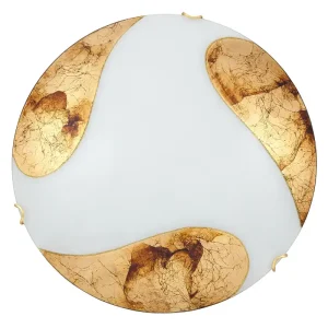 Koupit Online RABALUX 1942 Art gold E27 2x MAX 60W IP20 bílá/ zlatá