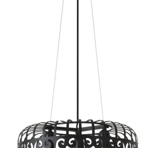 RABALUX 2158 Alessandra E27 3x MAX 60W - matná černá Rychlé Dodání