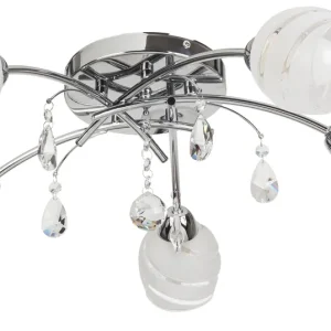 Objednat Nyní RABALUX 2622 Melissa E14 5x MAX 60W IP20 chromová/ bílá/ průhledná