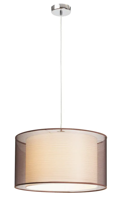 Výprodej RABALUX 2632 Anastasia E27 MAX 60W IP20 chromová/ hnědá