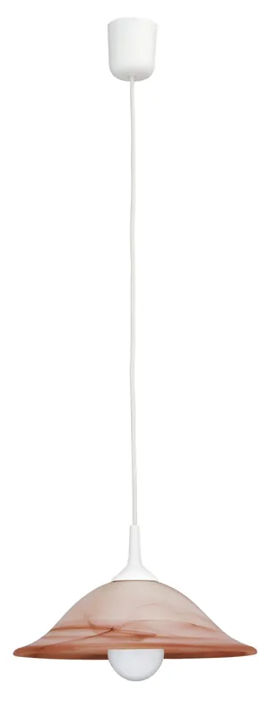 RABALUX 3955 Alabastro E27 1x MAX 60W IP20 tobacco alabaster/ bílá Přímo Od Výrobce