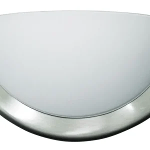 Omezená Nabídka RABALUX 5181 Ufo E27 1x MAX 60W IP20 saténově  chromová/ bílá