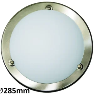 Garance Vrácení Peněz RABALUX 5203 Ufo E27 1x MAX 60W IP20 bronzová bílá/ bílá