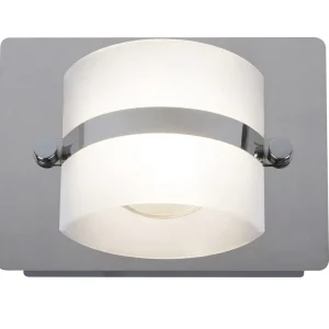 RABALUX 5489 Tony LED 1X 5W IP44 chromová/ opálové sklo Moderní