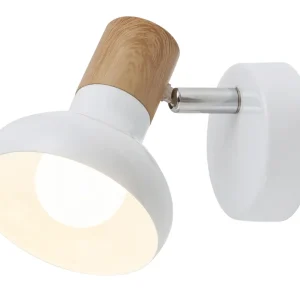 Celosvětová Doprava RABALUX 5943 Holly E14 1X MAX 40W IP20 bílá/ buk