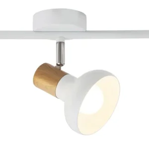 RABALUX 5945 Holly E14 3X MAX 40W IP20 bílá/ buk Oblíbený