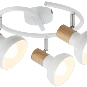 RABALUX 5946 Holly E14 3X MAX 40W IP20 bílá/ buk Originální