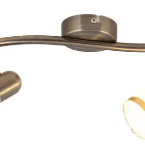 Pouze Dnes RABALUX 5971 Elite E14 2x MAX 40W IP20 bronzová bílá