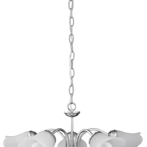 RABALUX 7245 Rafaella E14 5x MAX 40W IP20 chromová/ opálové sklo Akční Nabídka