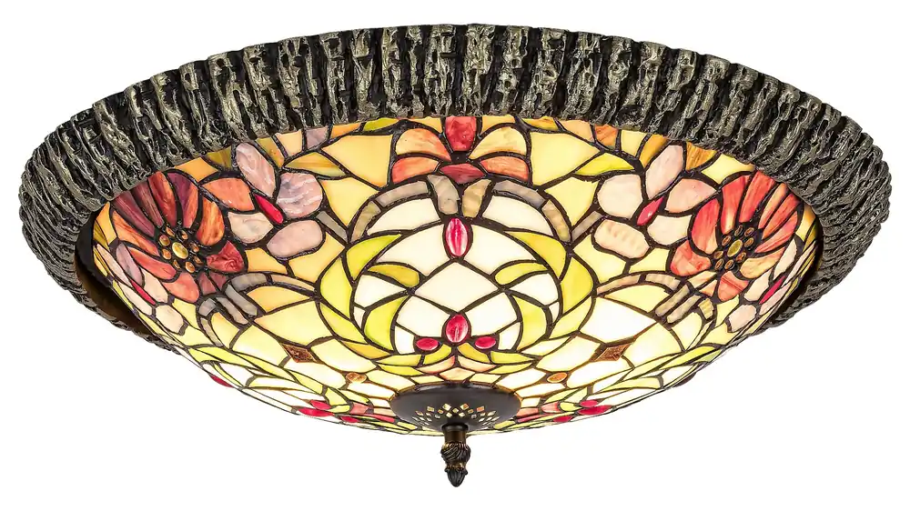 Značkový RABALUX 8087 Mirella E27 2x MAX 60W IP20 bronzová bílá/ vícebarevná