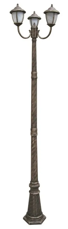 RABALUX 8379 Madrid E27 3x MAX 60W IP43 antická zlatá / kamenné sklo Nejlepší Volba