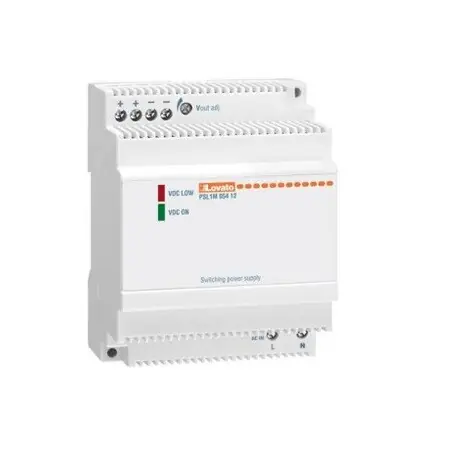 LOVATO PSL1M06024 Jednofázový spínaný napájecí zdroj 60W 100240VAC 24VDC Moderní