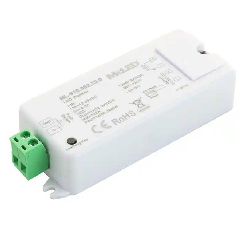 McLED ML-910.002.22.0 RF přijímač - řízení jasu, 1 kanál 8A, 12-36V Sezónní Sleva