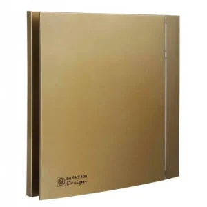 Levný SOLER&PALAU SILENT 100 CZ Design Gold 4C IP45 malý ax.vent. *SP124100085