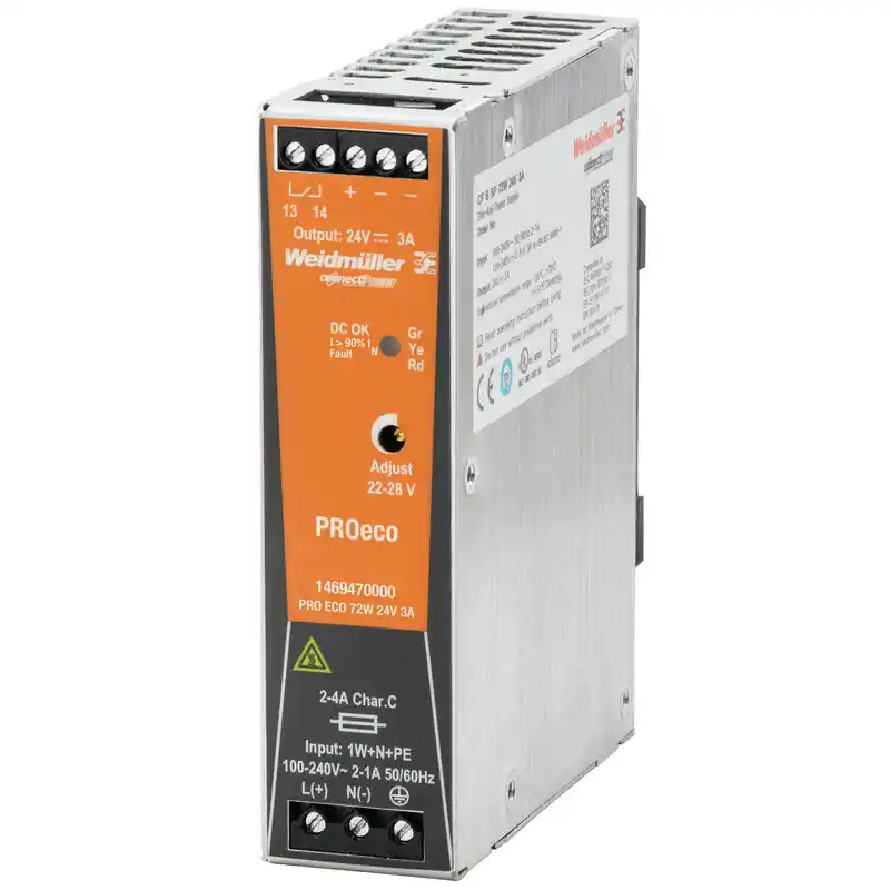 WEIDMÜLLER 1469470000 PRO ECO 72W 24V 3A Aktuální