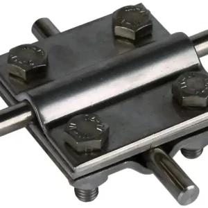 DEHN 319209 svorka kříž.nerez s destičkou Rd 8-10/Rd 8-10 Oblíbený