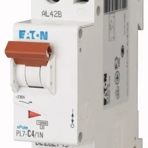 Časově Omezené EATON 165221 PL7-B4/1N Jistič - 10kA