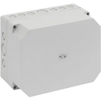 Dokud Zásoby Vydrží SPELSBERG 10441101 Krabice prázdná IP66 TK PS 2518-13f-m 254x180x137 mm,šedá