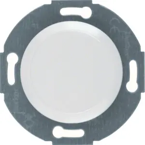 Garance Vrácení Peněz BERKER 100920 Záslepka se středovým dílem, 1930/Glas, bílá, lesk